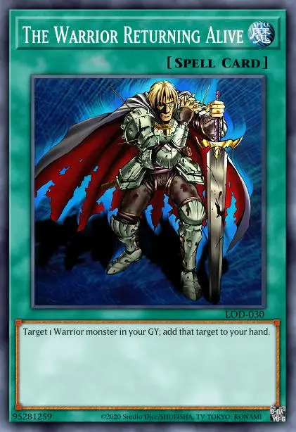 The Warrior Returning Alive
